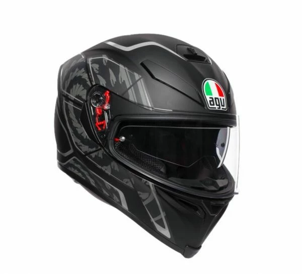 AGV K5 S Tornado Matt Black-Silver 1 AGV K5 S Tornado Matt Black-Silver