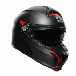 AGV Tourmodular Frequency Matt Gunmetal-Red