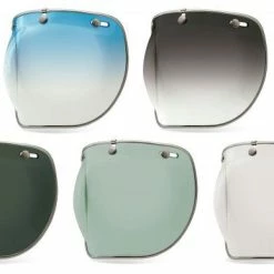 3-Snap Bubble DLX Visor For Bell Custom 500