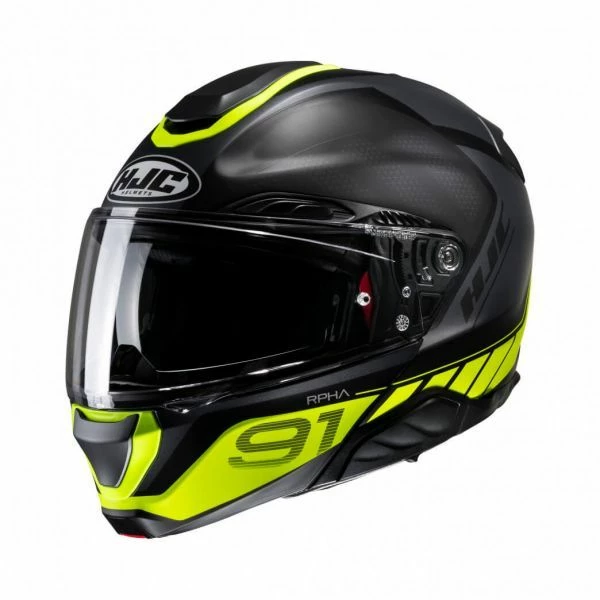 HJC RPHA 91 Rafino Black/Yellow MC3HSF 1 HJC RPHA 91 Rafino Black/Yellow MC3HSF