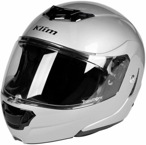 Klim TK1200 Helmet ECE/DOT Gloss Silver 1 Klim TK1200 Helmet ECE/DOT Gloss Silver