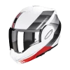 Scorpion EXO-TECH EVO GENRE Matt White-Silver-Red